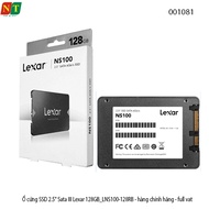 Lexar 128GB 2.5 SSD Hard Drive" SATA III (LNS100-128RB) – Read up to 520MB/s – Genuine – Full VAT
