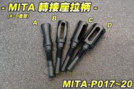  【翔準國際AOG】MITA G17 RAR轉接座拉柄(A~D造型) 升級配件 GLOCK MITA-P017~20