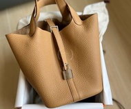 Hermes Picotin 18 Biscuit 餅乾色 with PHW [NEW]