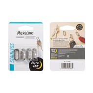 Keychain - Nite Ize KL-11-4R3 - MicroLink Carbiner pack 4