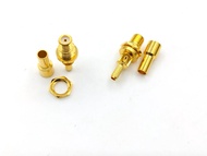 [PIIN] 10pcs Gold plated M5 Female plug microdot connector crimp for RG316 RG174 Coaxila cable adapt
