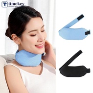 TIMEKEY Anti Snore Chin Strap For Men Women Adjustable Stop Snoring Sleep Neck Brace Anti Apnea Jaw 