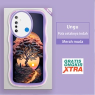 Jasouwe Realme 5 5i 5s 6 6i 6S 7i C17 8 8i 9 11 pro plus 9i latest casing hp Tree Pattern Life 3D so