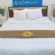 Bed Runner / Selendang kasur Wood by ROMANTIC standard Hotel minimalis