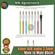 3.5mm male to male audio AUX cable 85cm