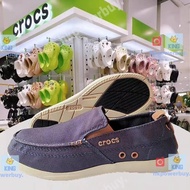 Crocs 卡駱馳沃爾盧帆布鞋男鞋 平底鞋
