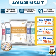 YEE Aquarium Salt, Sea Salt, Ornamental Sea Salt For Aquarium Sterilization And Antibacterial 500g