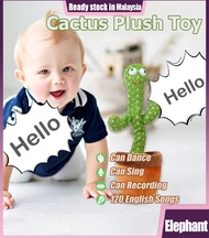 Dancing Cactus Toy Plush Talk Kaktus Bercakap Dancing Cactus Talking Cactus Toys Song cactus dance E