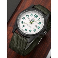 New Product Sports Swiss Watch Men's Wrist Watch Fashion Military Watch Woven Nylon Canvas Strap Men