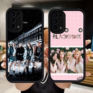 Q70 SoftBlackpink Casing for OPPO A16 A54S A55 A52 A74 A94 A95 A92 Reno 6 5 A16s 4 A72 5G