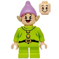 Original Lego Disney Snow White and the Seven Dwarfs - Dopey 43242 Minifigure new