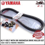 100% ORIGINAL HONG LEONG YAMAHA EGO EGO S NOUVO NOUVO S 5TL V BELT TIMING BELT WITH ORI INDONESIA DR