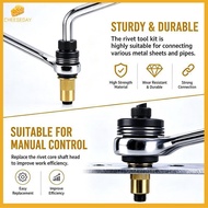 [Chday-t] Hand Nut Manual Riveter Tool M5 M6 M8 Mandrel Staple Rivet Nut Kit Portable for On-site Re