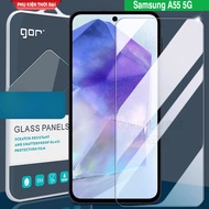 Cường lực Gor Samsung A55 5G / A56 trong suốt trơn mượt chất kính đẹp hạn chế vân tay
