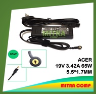 Charger Laptop ACER? 20V 3.42A 65W – AC Adapter Compatible for ACER ADP-65JH DB, PA-1650-02, ADP-65KB