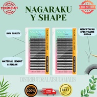 Nagaraku Y shape YLASH YY SHAPE 2D RUSSIAN /eyelash extension Nagaraku yshape/agarakuYlash nagaraku