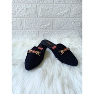 Dixie Flatshoes Latest Women's Bapau Ballet Slip On Shoes, Knitted Dixie Model