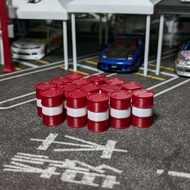 1:64 scale oil drum diecast accessories/ diorama accessories