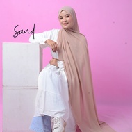 pashmina panjang 200x75 polos ukuran super jumbo kerudung jilbab pasmina panjang