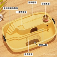 Sangkar Hamster Besar Vila Hamster Dalaman Kotak Pembiakan Akrilik dengan Pemborong Sarang Hamster S