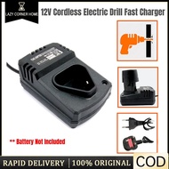 12V Fast Charger Cordless Electric Drill Rechargeable Battery Fit Most Battery 12V