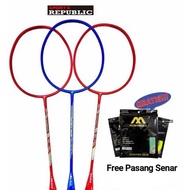 Klint Red Vigor & Blue Inn Badminton Racket Original