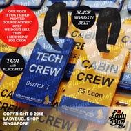 SQ TAG Luggage Tag / Bag Tag / Keychain - EXCLUSIVELY ONLY FOR SIA / SQ Cabin Crew & Tech Crew (ORIG