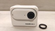 影石 insta360 go3 128g 4K vlog 拇指運動相機 防水 防震 戶外 白色 配件齊全 二手