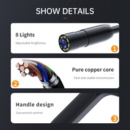 [Pathfinder-Ready Stock] Inspection Camera Dual Lens with Light 5m/16.4FT Industrial Borescope IP67 