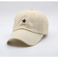 topi basbal peria wanita bordir bintang/topi  LOGO BINTANG MURAH