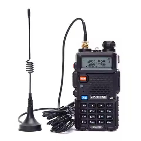 P82F Baofeng Antenna for Portable Radio Mini Car VHF Antenna for Quansheng Baofeng 888S UV5R Walkie 