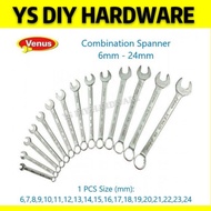 SPANAR VENUS Combination Wrench / Combination Spanner / Spanar Size 6MM to 24MM SPANAR