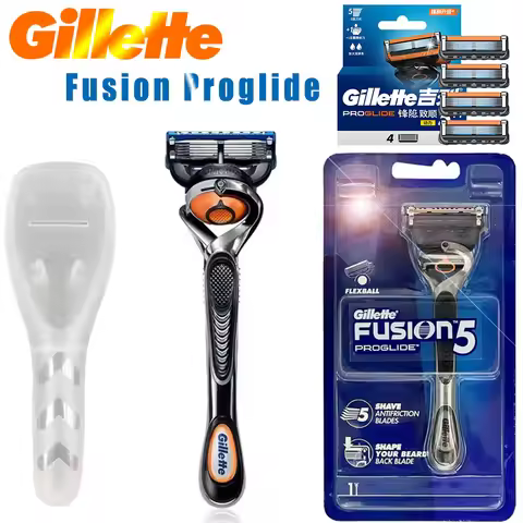 Razor, Gillette Fusion Proglide men's razor, Gillette shaver, 5-layer stainless steel blade and 1-la