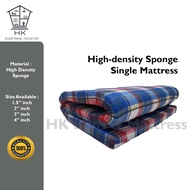 [READY STOCK] High Density Sponge Single Mattress / Tilam Bujang HD Sponge 1.5''2''3''4''