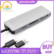 Memory Card Reader Type-C & USB A Card Reader XD+CF+MS+SD+TF/M2 Reader Multi-Card Reader Adapter