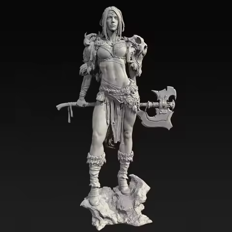 The height of man 50mm 75mm 90mm Resin soldier kit self assembling and coloring（3D Printing ） TD-766