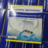 [Malaysia Ready Stock] 🔥3 Balls Incentive Spirometer /Chest Training Test #KKM #spirometer