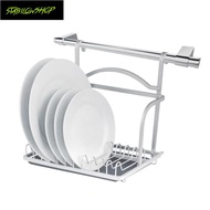 Rak piring / Dish rack gantung alumunium