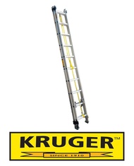 Kruger Aluminum Extension Ladder A12810 (10-17 ft)