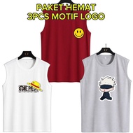COOL 3 PCS MEN'S SINGLET LATEST 3 PCS MEN'S SINGLET TOP COOL 3 PCS MEN'S TANKTOP/