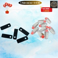 2 zippo STONE Blisters + 1 zippo SEALING RUBBER BUTTON, zippo accessories