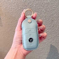 New 2025 Mercedes-Benz C-Class EQE Car Key Cover Shell Premium Buckle Compatible with GLC300L C200 S