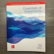 Essentials of Investments 12e 投資學 經濟系 二手書 免運