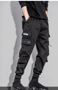 Multi-pocket Work Pants Functional Overalls M-5XL Tactical Pants Men pants seluar lelaki Long pants 