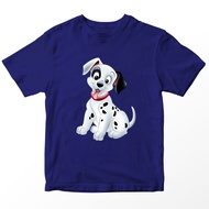 101 Dalmatian Dog Kids T-Shirt, Color Navy Blue, Ages 1-10 Years