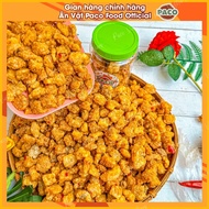 TỐP MỠ DA GIÒN MẮM TỎI HƯƠNG VỊ ĐỘC QUYỀN CHUẨN NHÀ LÀM PACO FOOD HỦ LỚN 500g