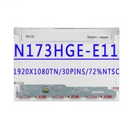 N173HGE-E11 N173HGE-E21 B173HTN01.1 17.3 inch FHD 1920X1080 TN EDP 30Pins LCD Screen For Dell Inspir