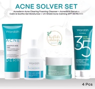 WARDAH PAKET 4 PRODUK SKINCARE BASIC