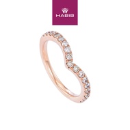 HABIB THE V | Diamond Ring in 375/9K Rose Gold 25797(R)