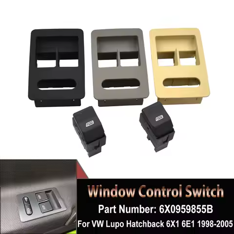 For VW POLO HATCHBACK 1Pieces Premium Quality Window Switch 6N2 6X0 959 855B 6X0959855B Car Accessor